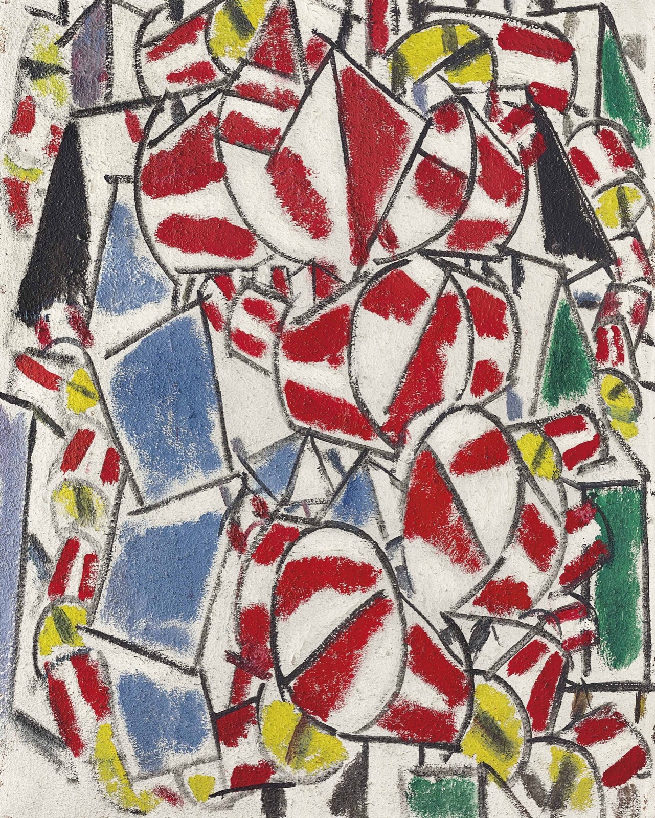 Fernand Léger, Contrast of Forms, 1913