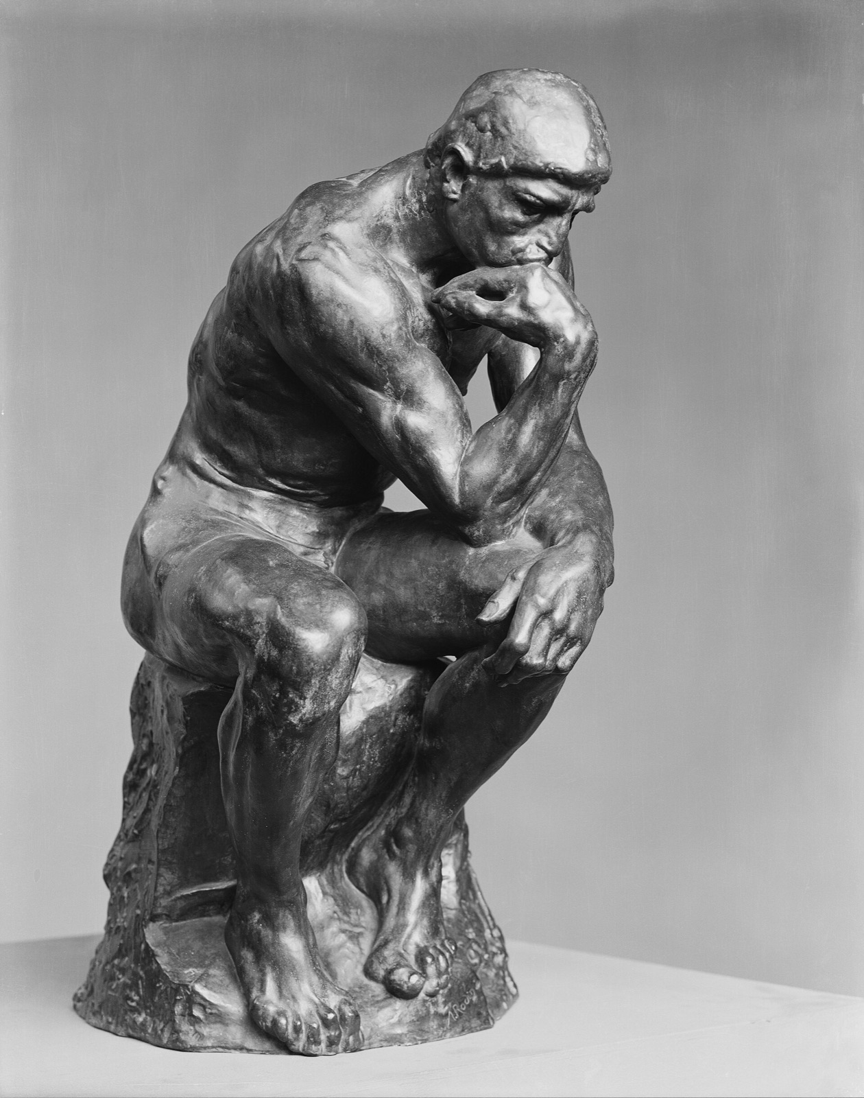 Auguste Rodin, The Thinker, modeled 1880